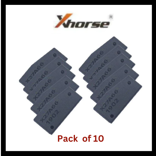 10-Piece Xhorse XT27A Super Transponder Chip Set For VVDI Key Tool MAX & MINI - Compatible With VVDI2
