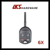 Load image into Gallery viewer, 2012-2019 Ford 4-Button Remote Head Key High Security / CWTWB1U793 ( PACK OF 6 )
