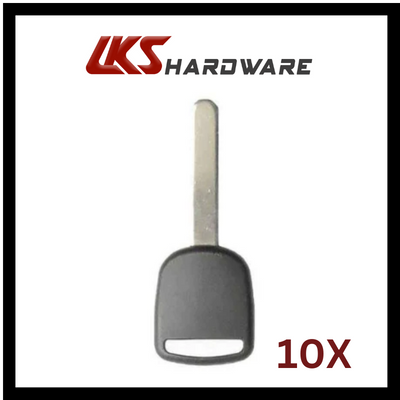 2003-2017 HO03 Honda / Acura Transponder Key (46 Chip) ( PACK OF 10 )