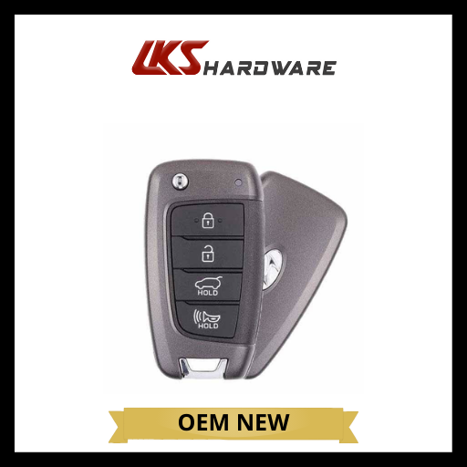 2017-2019 Hyundai Elantra GT / 4-Button Flip Key / PN: 95430-G3100 / OSLOKA-450T (OEM)