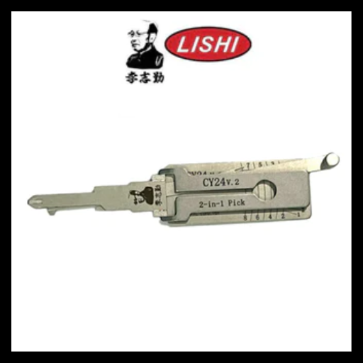 ORIGINAL LISHI - CY24 Y157 Y159 Chrysler / 8-Cut / 2-in-1 Pick & Decoder / AG