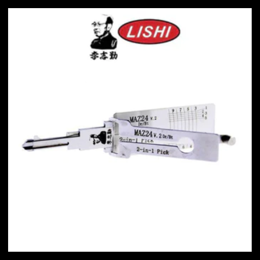 ORIGINAL LISHI - MAZ24R Mazda Ford / 2-in-1 Pick & Decoder / AG