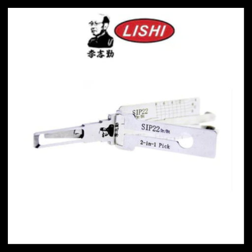 ORIGINAL LISHI - SIP22 Fiat / Jeep  / 2-in-1 Pick & Decoder / AG