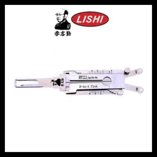 ORIGINAL LISHI - HY22 Hyundai Kia / 2-in-1 Pick & Decoder / Quad Lifter / AG