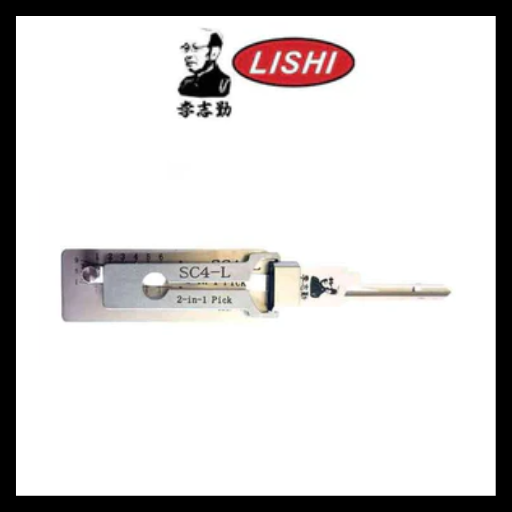 ORIGINAL LISHI - SC4-L / 6-Pin / Schlage Left-Handed/Reverse Keyway ...