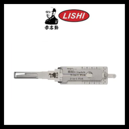 ORIGINAL LISHI - HU92 BMW / 2-in-1 Pick & Decoder / Twin