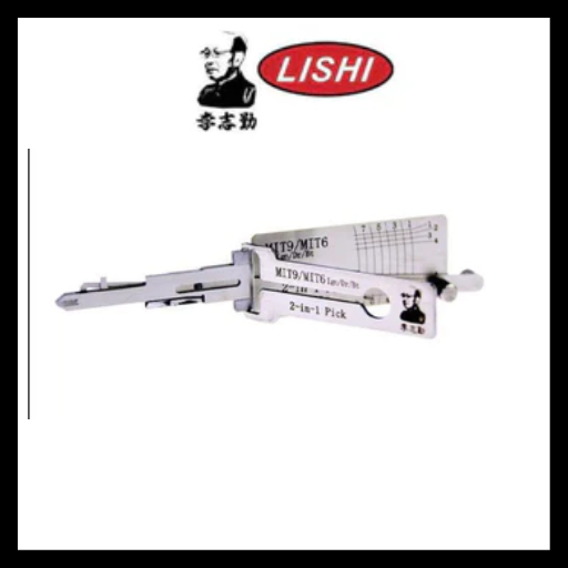 ORIGINAL LISHI - MIT6 MIT9 Mitsubishi / 2-in-1 Pick & Decoder / Twin Lifter / AG