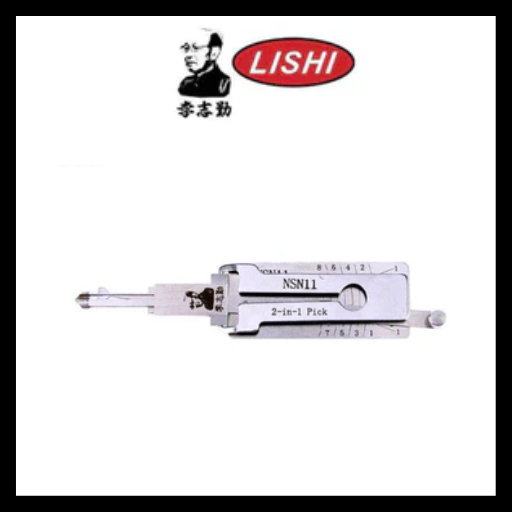 ORIGINAL LISHI - NSN11 Nissan / 2-in-1 Pick & Decoder