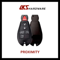 Load image into Gallery viewer, 2009-2013 Jeep Grand Cherokee / 6-Button Fobik Key / PN: 68051666AI / IYZ-C01C / Keyless Go Fobik
