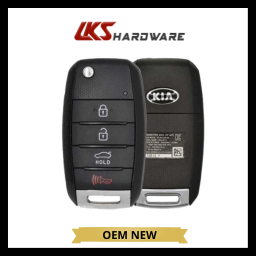 2014-2015 Kia Optima / 4-Button Flip Key / PN: 95430-2T560 / NYODD4TX1306-TFL ( OEM)