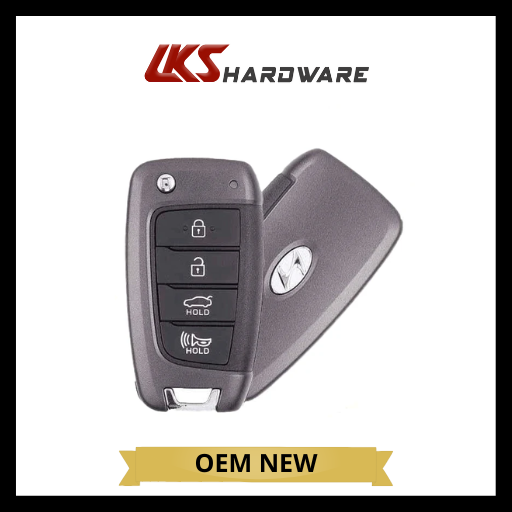 2018-2021 Hyundai Accent / 4-Button Flip Key / PN: 95430-J0800 / NYOSYEC4TX1707 (Canada) (OEM)