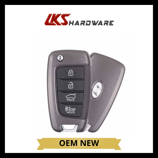 2018-2020 Hyundai Santa Fe / 4-Button Flip Key / PN: 95430-S2000 / TQ8-RKE-4F39 (Canada) (OEM)