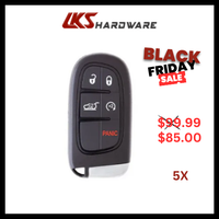 Load image into Gallery viewer, 2014-2020 Jeep Cherokee 5-Button Smart Key / GQ4-54T ( PACK OF 5 )
