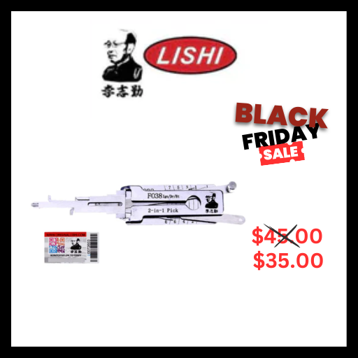 ORIGINAL LISHI - H75 FO38 Ford / 8-Cut / 2-in-1 Pick & Decoder / AG