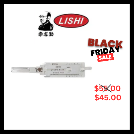 ORIGINAL LISHI - HY20 Kia Hyundai / 2-in-1 Pick & Decoder / Single Lifter