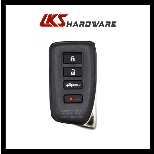 2020-2022 Lexus IS350 IS300 / 4-Button Smart Key / PN: 89904-53E70 / HYQ14FLB