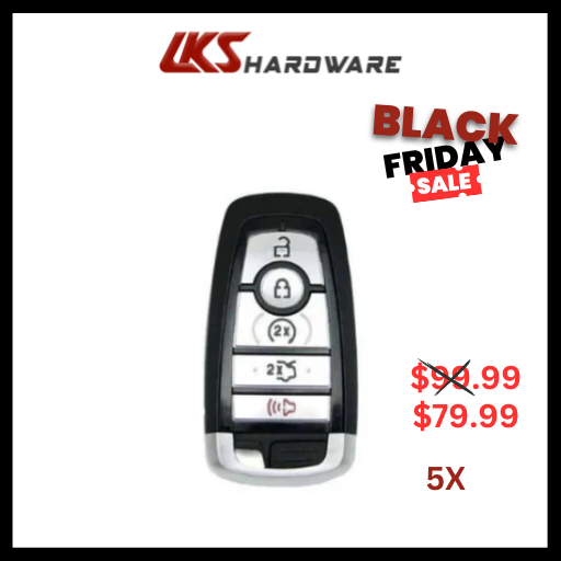 2017-2020 Ford / 5-Button Smart Key / M3N-A2C93142600 / 902 MHZ ( PACK OF 5 )