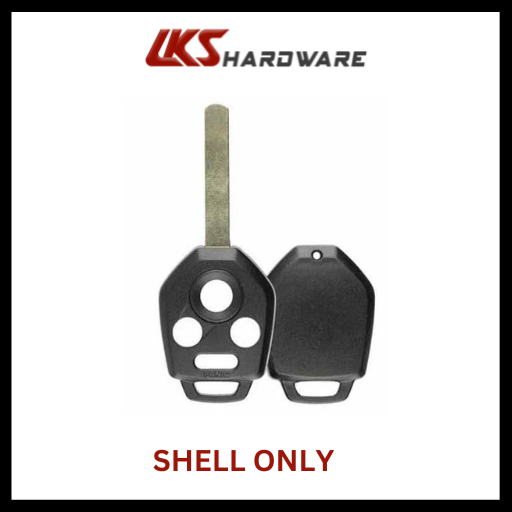 2010-2014 Subaru / 4-Button Remote Head Key SHELL / SUB1 / CWTWB1U811, CWTWBU766 (AFTERMARKET)