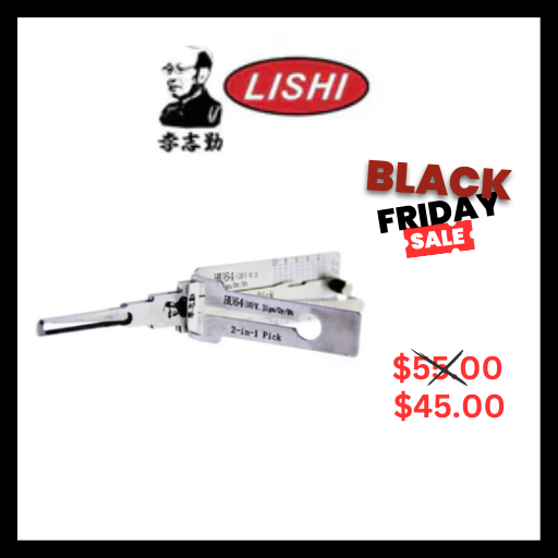 ORIGINAL LISHI - HU64 V.3 Mercedes / 2-in-1 / Pick & Decoder / Ignition / Door / Trunk / Twin Lifter AG
