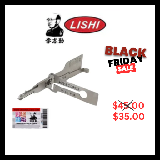 ORIGINAL LISHI - MAZ24R Mazda Ford / 2-in-1 Pick & Decoder / AG