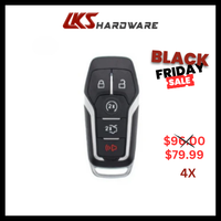 Load image into Gallery viewer, 2013-2020 Ford Mustang Lincoln / 5-Button Smart Key / PN: 5923896 / M3N-A2C31243300  ( PACK OF 4 )
