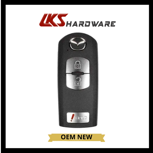 2010-2015 Mazda CX-7 CX-9 / 3-Button Smart Key / PN: EHY5-67-5RYA / WAZX1T763SKE11A04 (OEM)