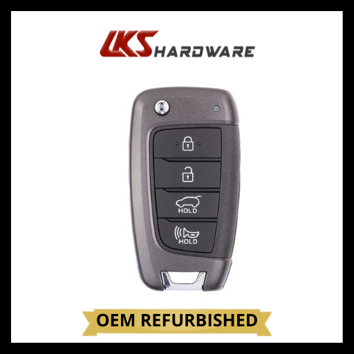 2021-2022 Hyundai Tucson / 4-Button Flip Key / PN: 95430-N9010 / TQ8-RKE-4F40 (OEM Refurbish )