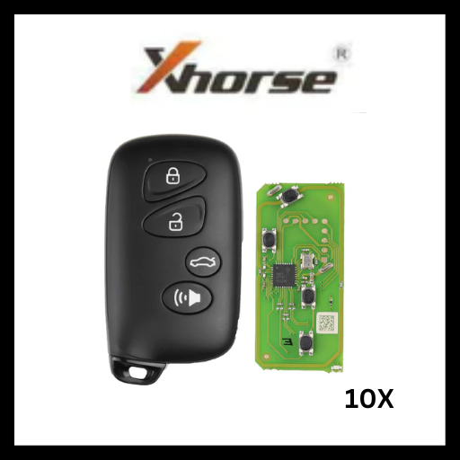 Xhorse - XM38 Toyota / Lexus Universal Smart Key for 4D - 8A - 4A Chips (Pack of 10)