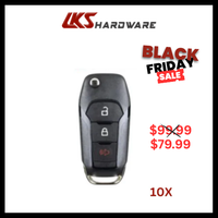 Load image into Gallery viewer, 2015-2022 Ford / 3-Button Flip Key / PN: 164-R8130 / N5F-A08TAA (PACK OF 10)
