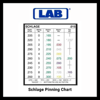 Load image into Gallery viewer, LAB - LSW003 - .003 - Smart Wedge - Universal Rekeying Pin Kit
