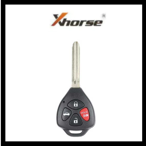 Xhorse - Toyota Style / 4-Button Universal Remote Head Key for VVDI Key Tools (Wired)