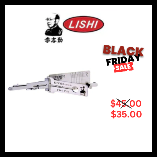 ORIGINAL LISHI - MIT6 MIT9 Mitsubishi / 2-in-1 Pick & Decoder / Twin Lifter / AG