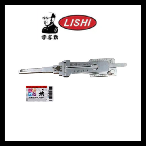 ORIGINAL LISHI - HU101 Ford V3 / 2-in-1 Pick & Decoder / AG