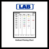 Load image into Gallery viewer, LAB - LSW005 - .005 - Smart Wedge - Universal Rekeying Pin Kit
