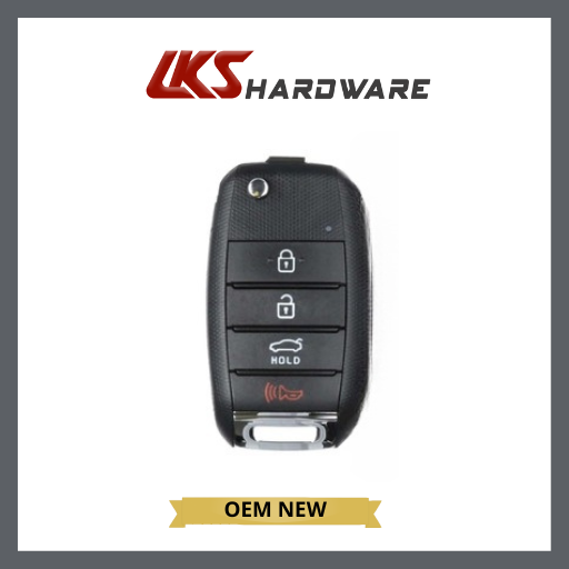 2022-2023 Kia Rio / 4-Button Flip Key / PN: 95430-H9850 / NYOSYEC4TX1611 (OEM)