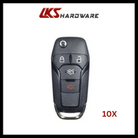 Load image into Gallery viewer, 2013-2016 Ford Fusion / 4-Button Flip Key / 128 Bit / N5F-A08TAA ( PACK OF 10 )

