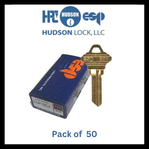 HPC - ESP SC1 Metal Key Blanks (Pack OF 50)