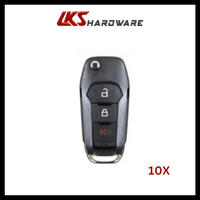 Load image into Gallery viewer, 2015-2022 Ford / 3-Button Flip Key / PN: 164-R8130 / N5F-A08TAA (PACK OF 10)
