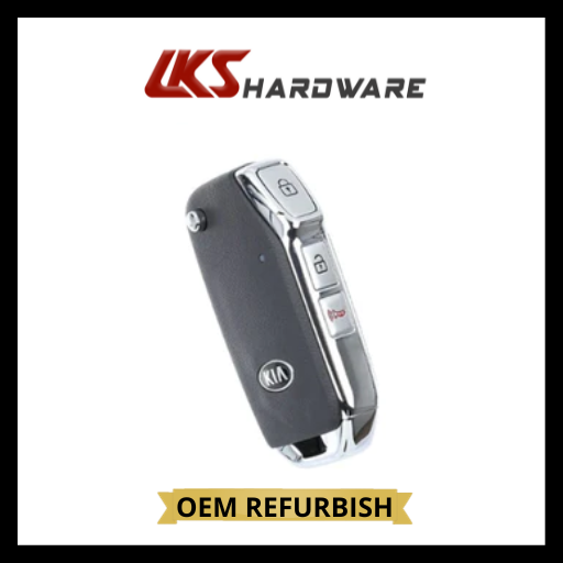 2021-2022 Kia Seltos / 3-Button Flip Key / PN: 95430-Q5500 / NYOSYEK4TX1907 (OEM Refurbish)