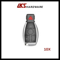 Load image into Gallery viewer, Mercedes Benz 1997-2014 / 4-Button Fobik Key / IYZ-3312 / 315 MHz (PACK OF 10)
