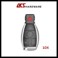 Load image into Gallery viewer, Mercedes Benz 1997-2014 / 4-Button Fobik Key / IYZ-3312 / 315 MHz (PACK OF 10)
