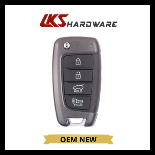 2018-2021 Hyundai Kona / 4-Button Flip Key / PN: 95430 J9500 / OSLOKA-450T (OS) (OEM New)