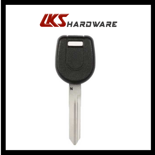 1999-2007 Mitsubishi - MIT13 Transponder Key - N Stamp - (4D 61 Chip) (AFTERMARKET)