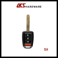 Load image into Gallery viewer, 2016-2020 Honda Accord Civic / 4-Button Remote Head Key / MLBHLIK6-1TA (G Chip)(Pack of 5)
