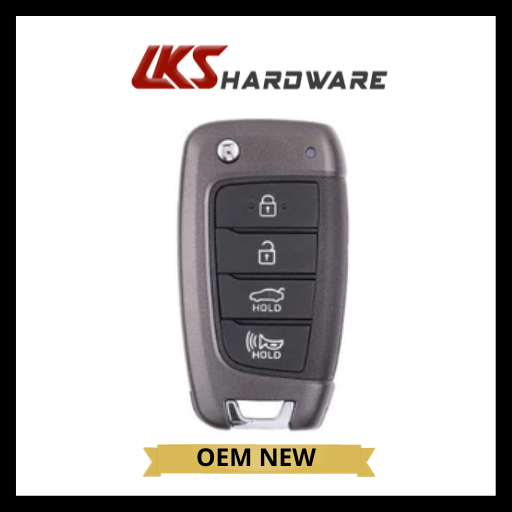 OEM Hyundai Sonata Remote Flip Key 4B Trunk - 95430-L1000 TQ8-RKE-4F40