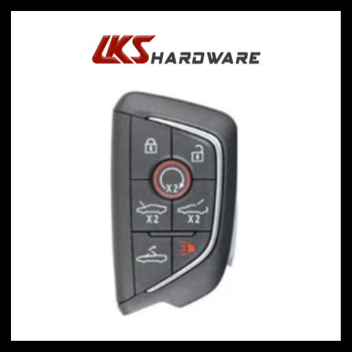 2020 Chevrolet Corvette C8 / 7-Button Smart Key / PN: 13538852 / YG0G20TB1