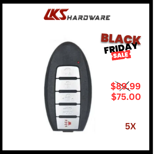 2019-2022 Nissan Altima / Versa / 5-Button Smart Key / KR5TXN4 ( PACK OF 5 )