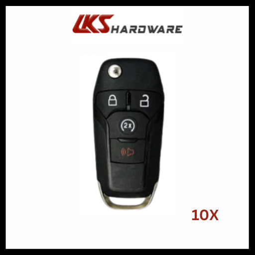 2015-2021 Ford F-Series Raptor Ranger / 4-Button Flip Key / 164-R8134 ...