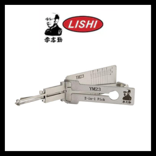 ORIGINAL LISHI - YM23 Mercedes Smart ForTwo / 8-Cut / 2-In-1 Pick & Decoder / AG