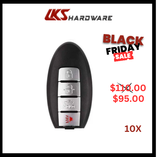 2007-2015 Nissan / Infiniti / 4-Button Smart Key / KR55WK48903 / KR55WK49622 ( PACK OF 10 )